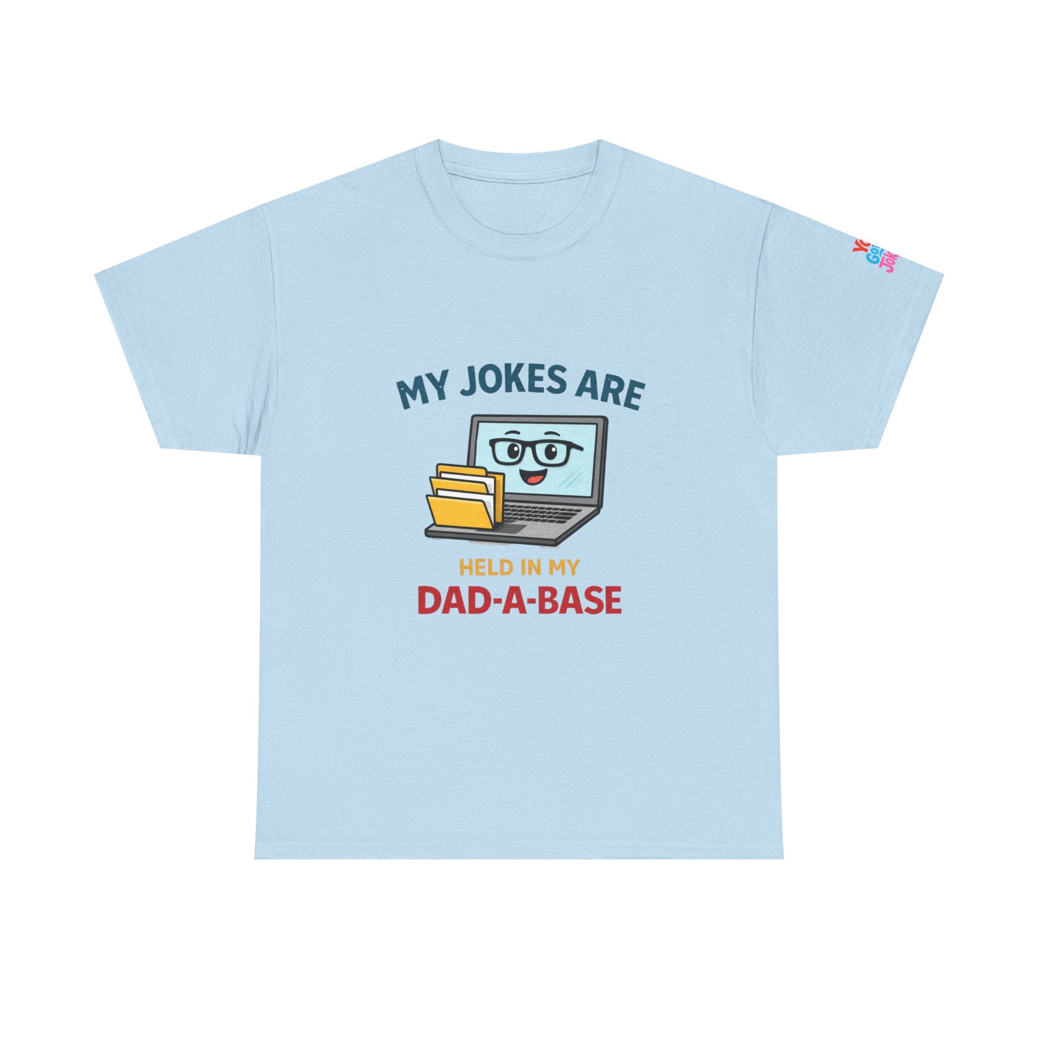 Dad-A-Base Tech Dad T-Shirt — Funny Computer Pun Tee for Father’s Day