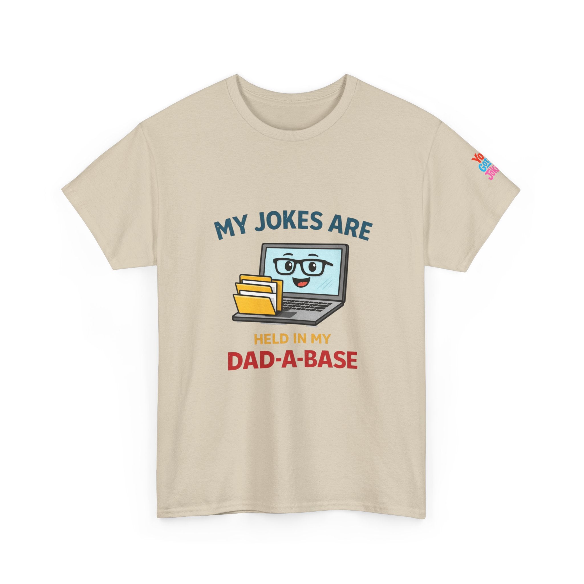 Dad-A-Base Tech Dad T-Shirt — Funny Computer Pun Tee for Father’s Day