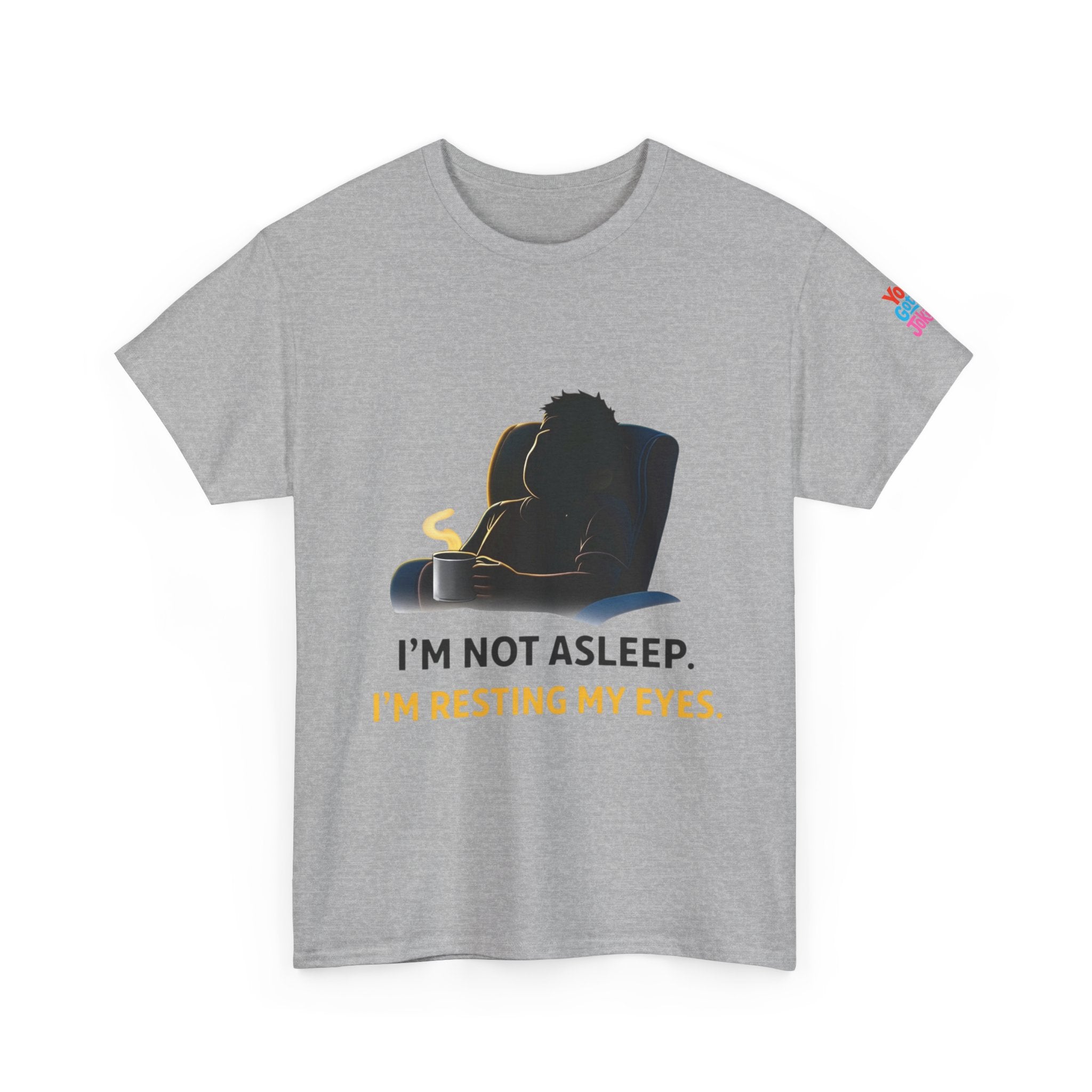 T‑Shirt — "I'm Not Asleep, I'm Resting My Eyes" Recliner Graphic Tee