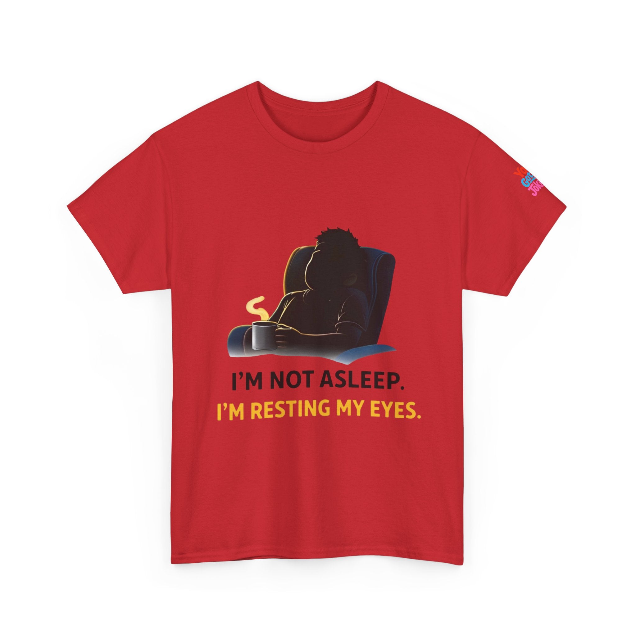 T‑Shirt — "I'm Not Asleep, I'm Resting My Eyes" Recliner Graphic Tee