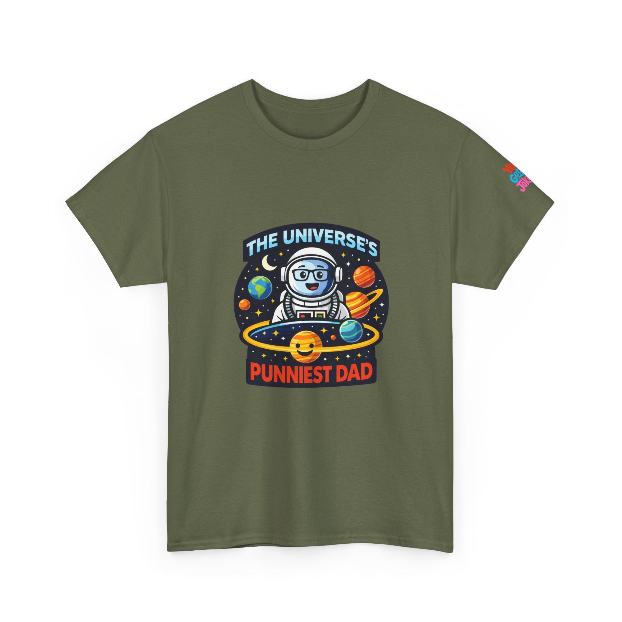 Punniest Dad Astronaut T‑Shirt — Funny Father's Day Space Tee