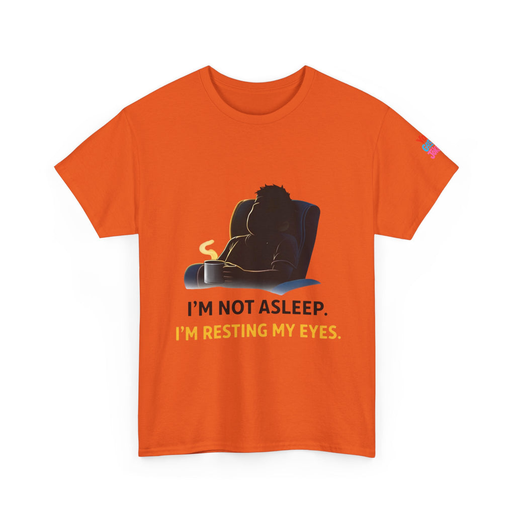 T‑Shirt — "I'm Not Asleep, I'm Resting My Eyes" Recliner Graphic Tee