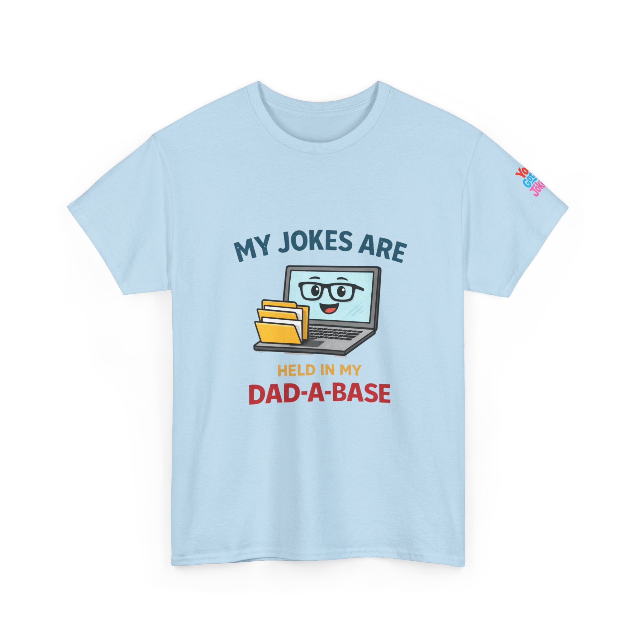 Dad-A-Base Tech Dad T-Shirt — Funny Computer Pun Tee for Father’s Day