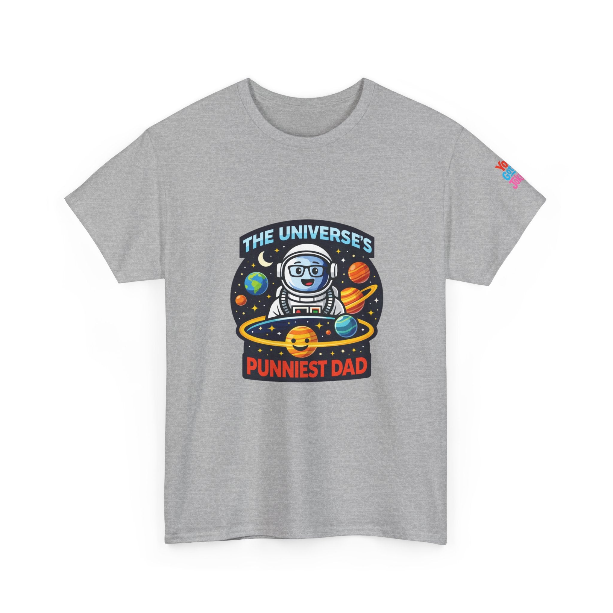 Punniest Dad Astronaut T‑Shirt — Funny Father's Day Space Tee