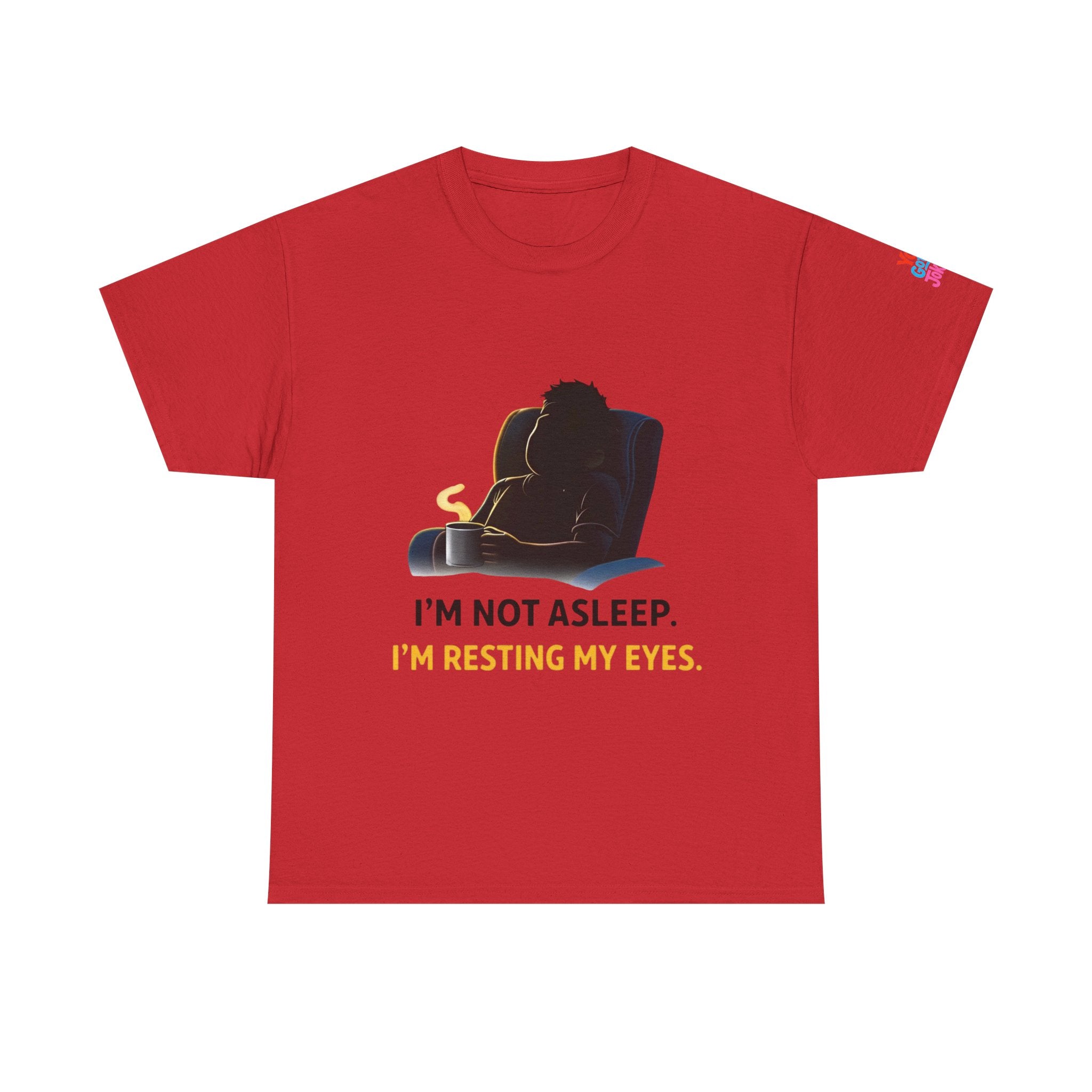 T‑Shirt — "I'm Not Asleep, I'm Resting My Eyes" Recliner Graphic Tee