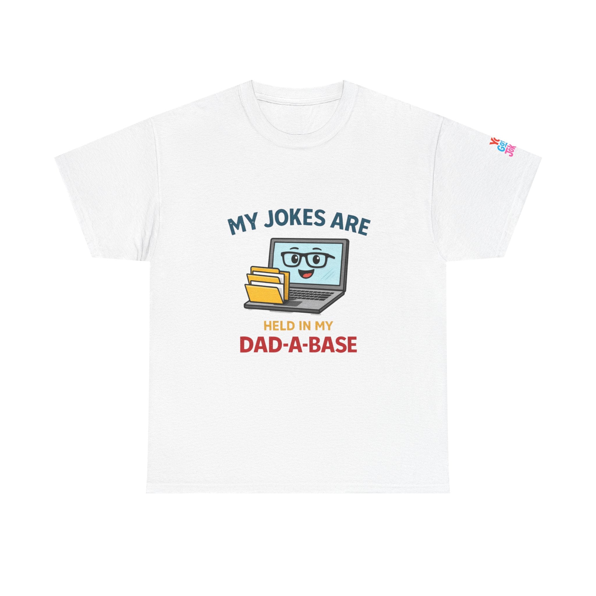 Dad-A-Base Tech Dad T-Shirt — Funny Computer Pun Tee for Father’s Day