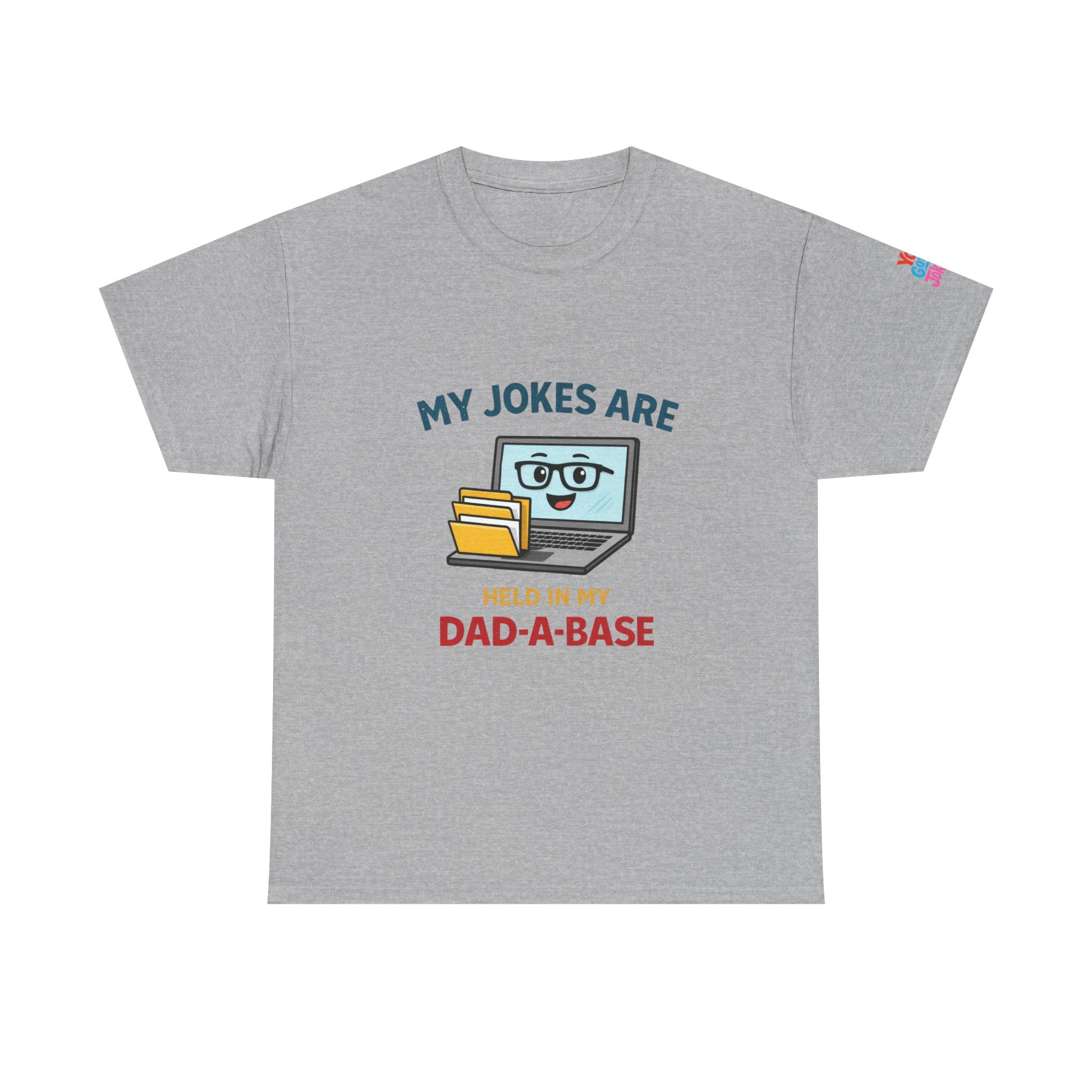 Dad-A-Base Tech Dad T-Shirt — Funny Computer Pun Tee for Father’s Day