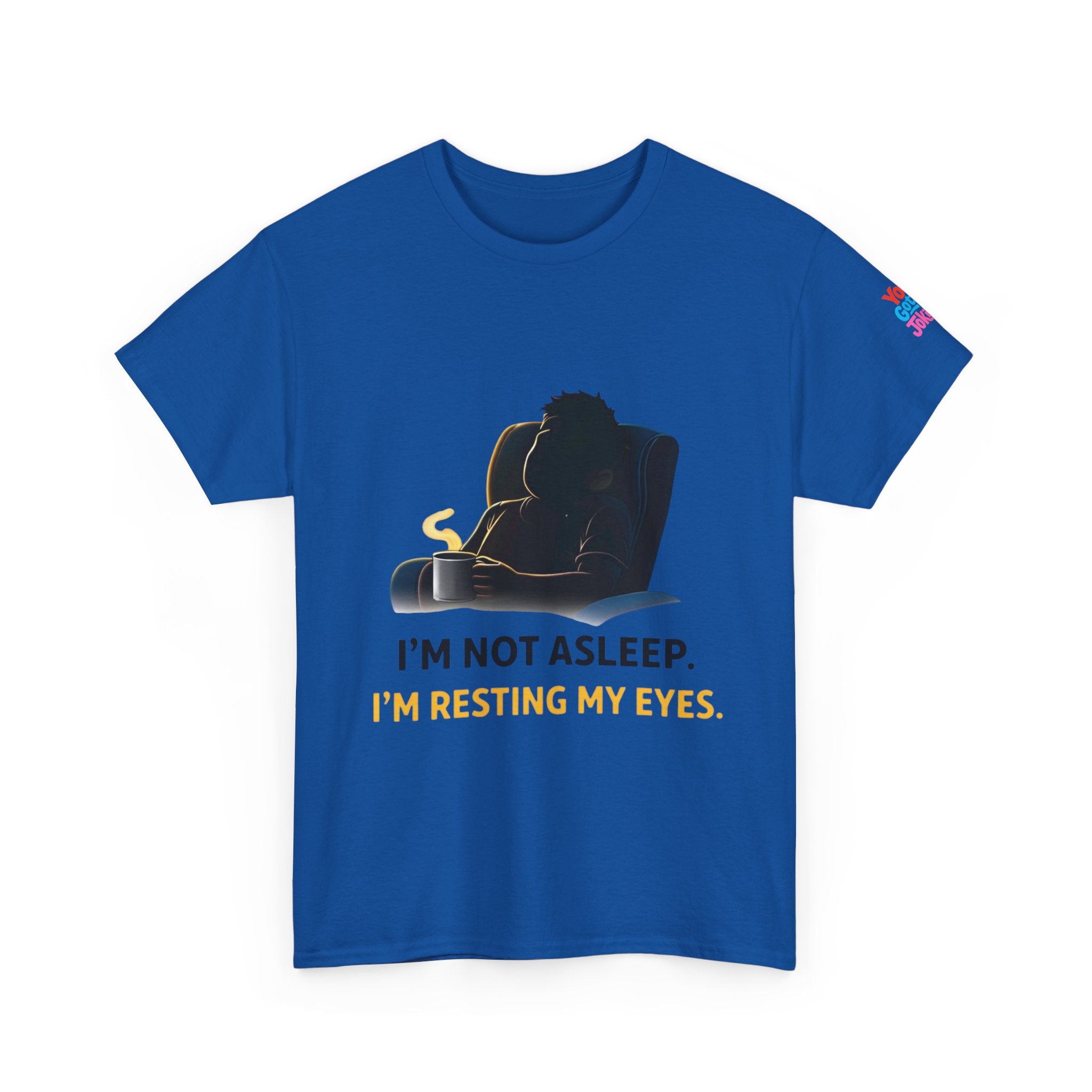T‑Shirt — "I'm Not Asleep, I'm Resting My Eyes" Recliner Graphic Tee