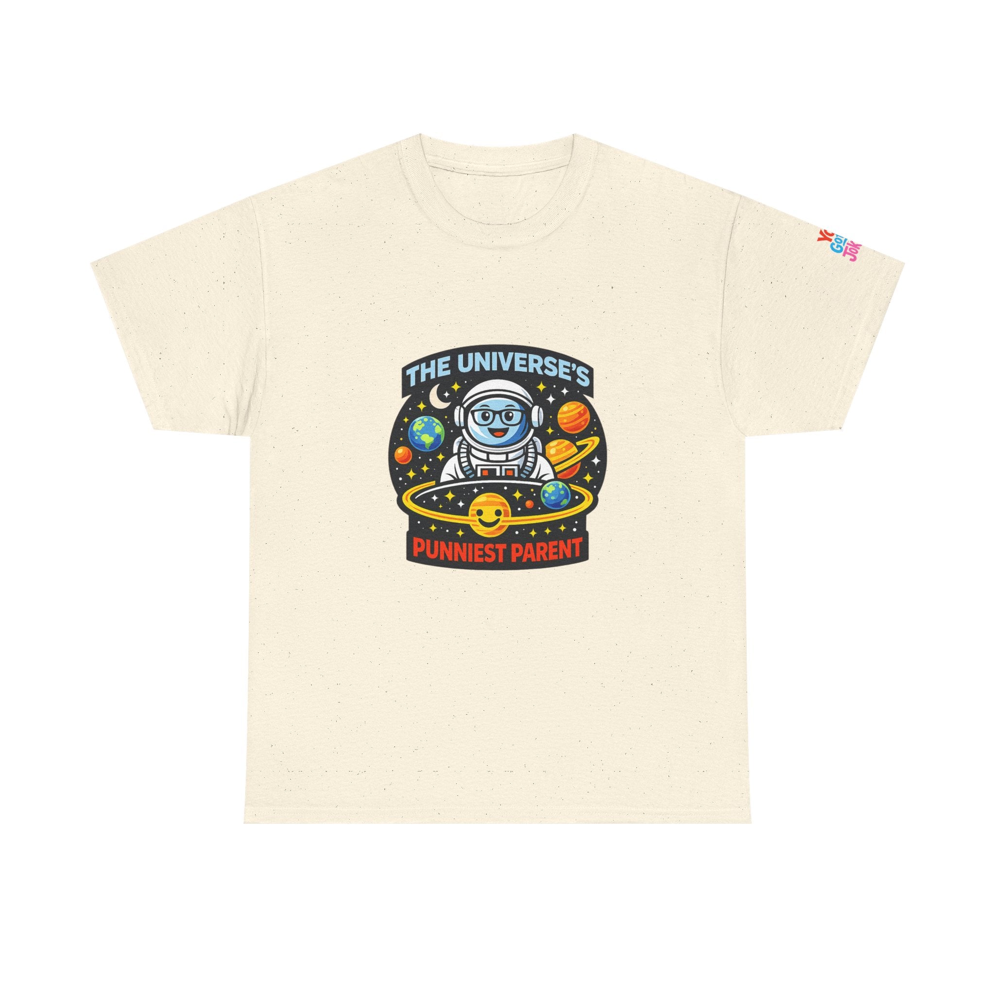 Astronaut Dad T-Shirt — “The Universe’s Punniest Parent” Funny Space Tee for Parents & Kids