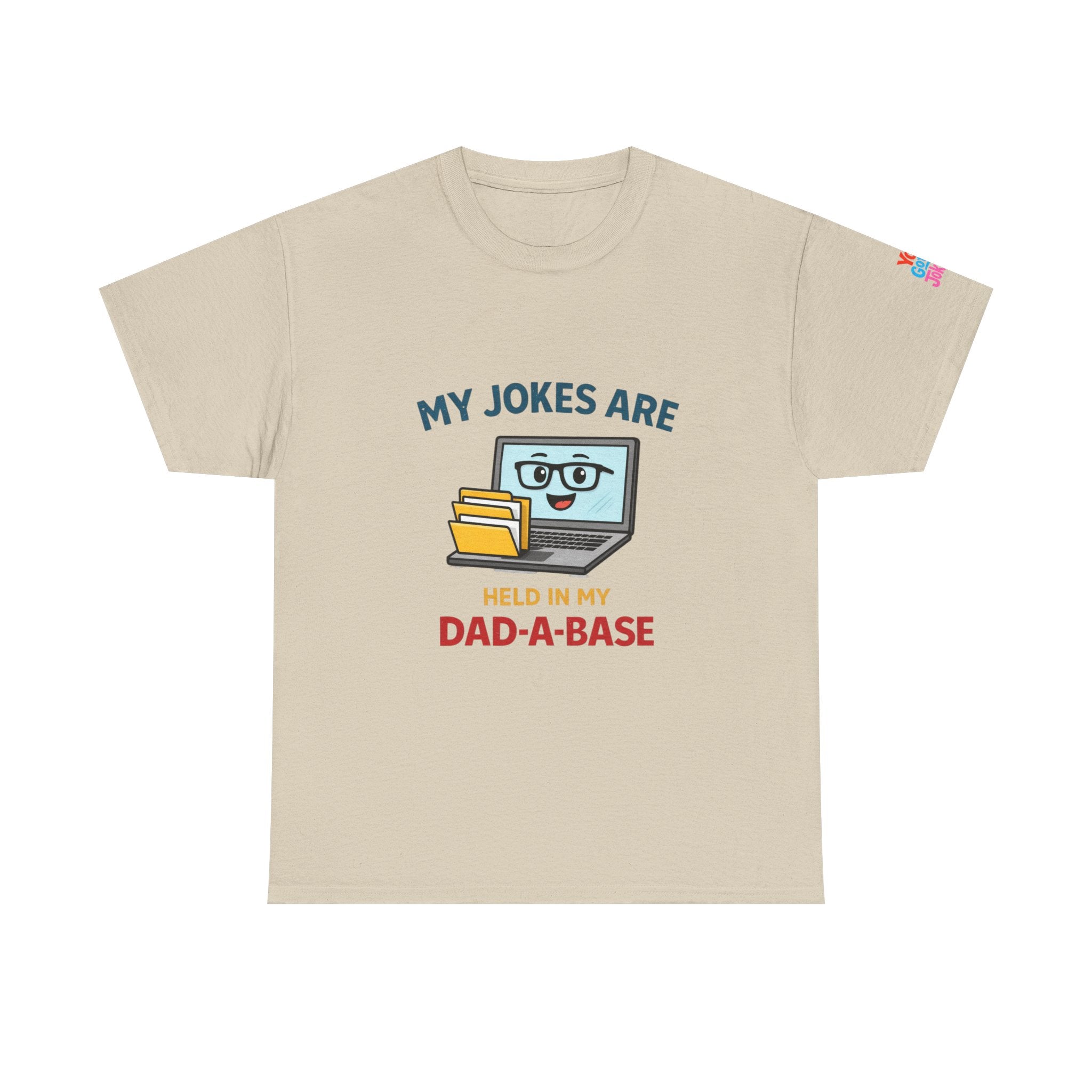 Dad-A-Base Tech Dad T-Shirt — Funny Computer Pun Tee for Father’s Day