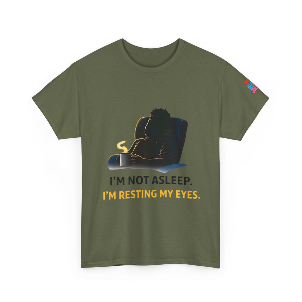 T‑Shirt — "I'm Not Asleep, I'm Resting My Eyes" Recliner Graphic Tee