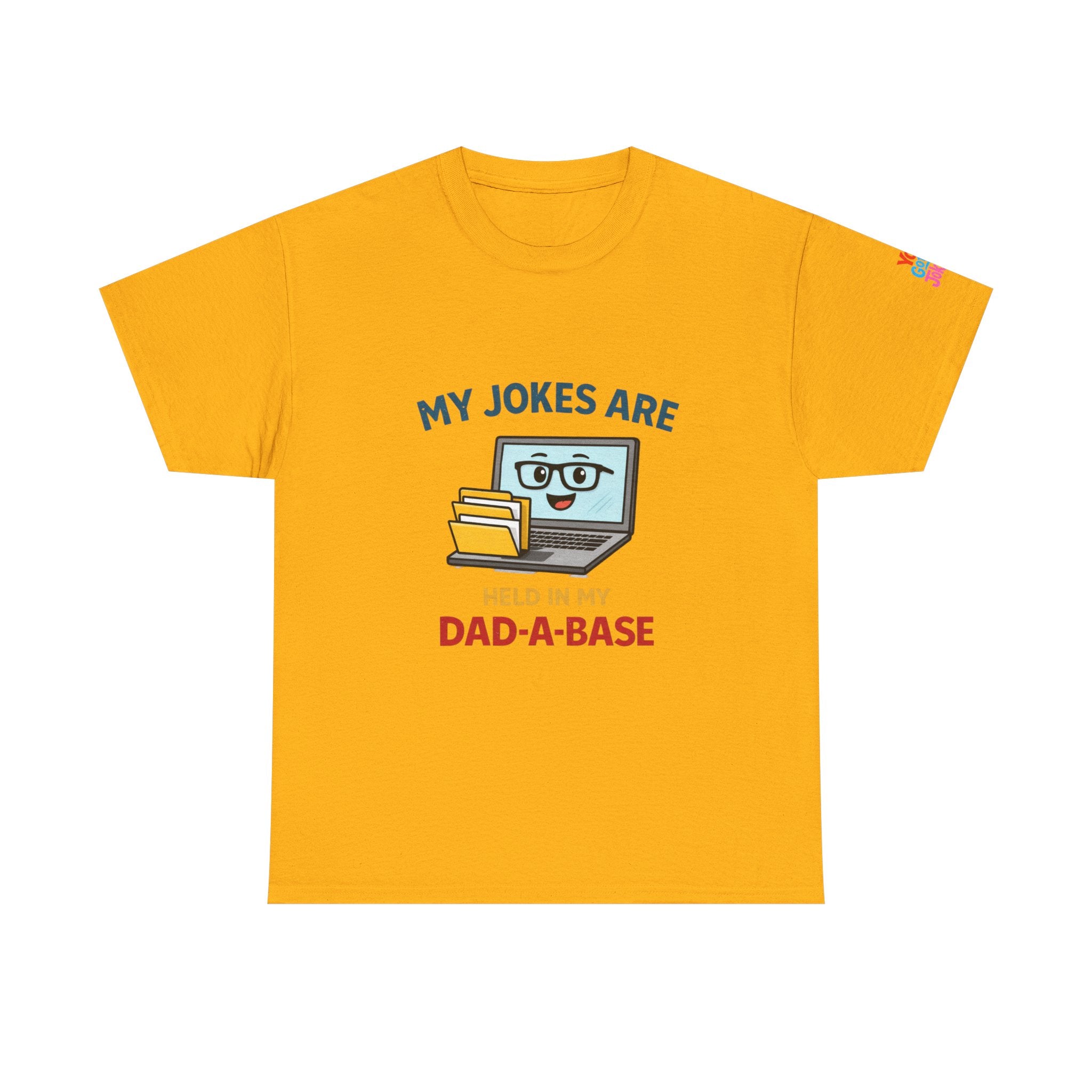 Dad-A-Base Tech Dad T-Shirt — Funny Computer Pun Tee for Father’s Day