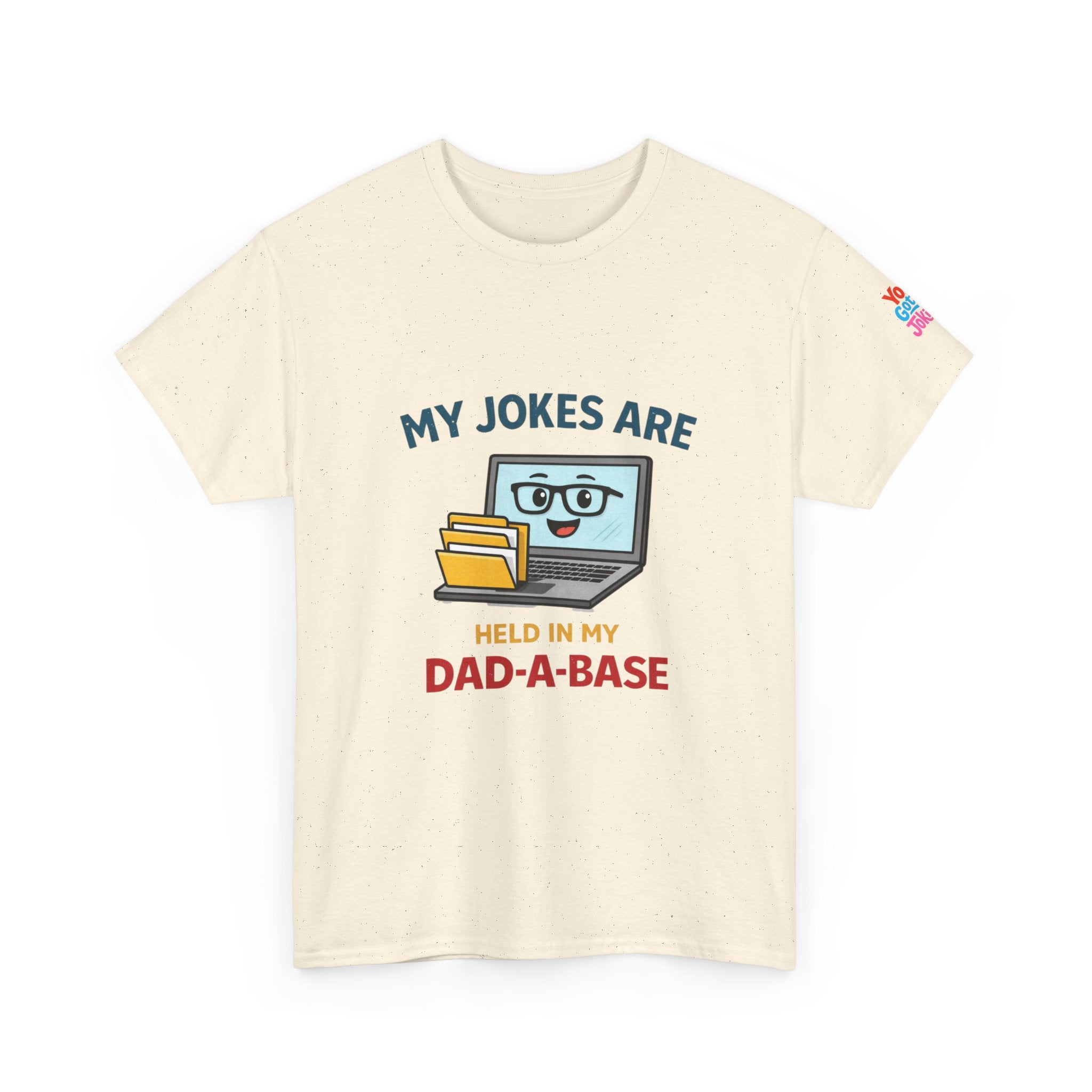 Dad-A-Base Tech Dad T-Shirt — Funny Computer Pun Tee for Father’s Day