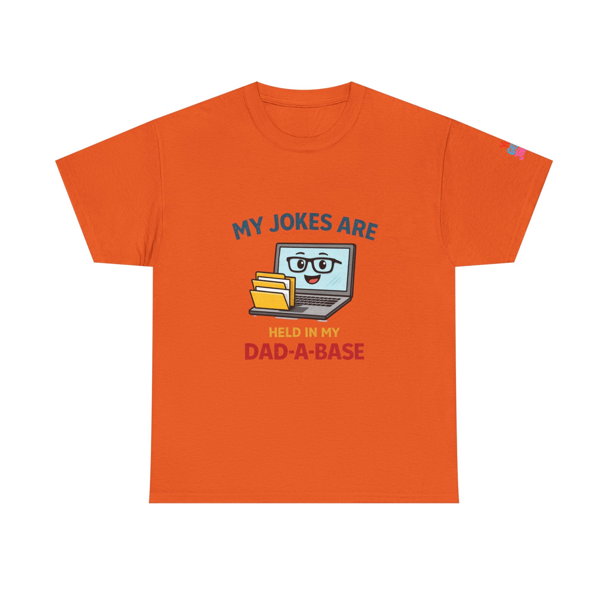Dad-A-Base Tech Dad T-Shirt — Funny Computer Pun Tee for Father’s Day