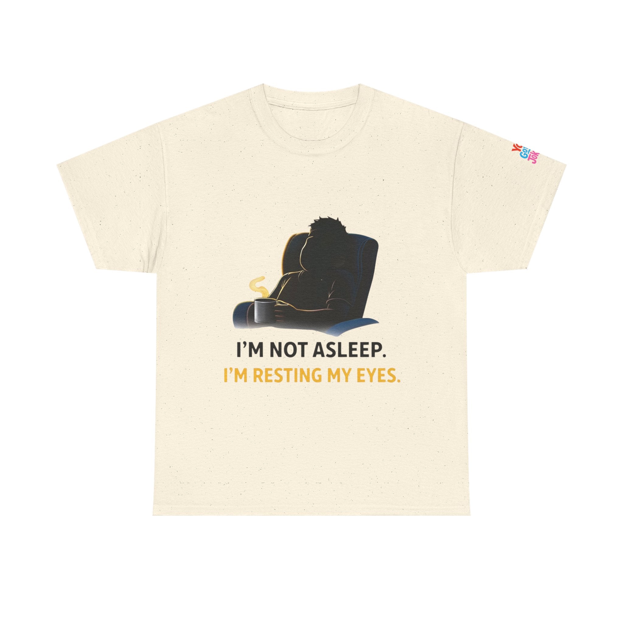 T‑Shirt — "I'm Not Asleep, I'm Resting My Eyes" Recliner Graphic Tee