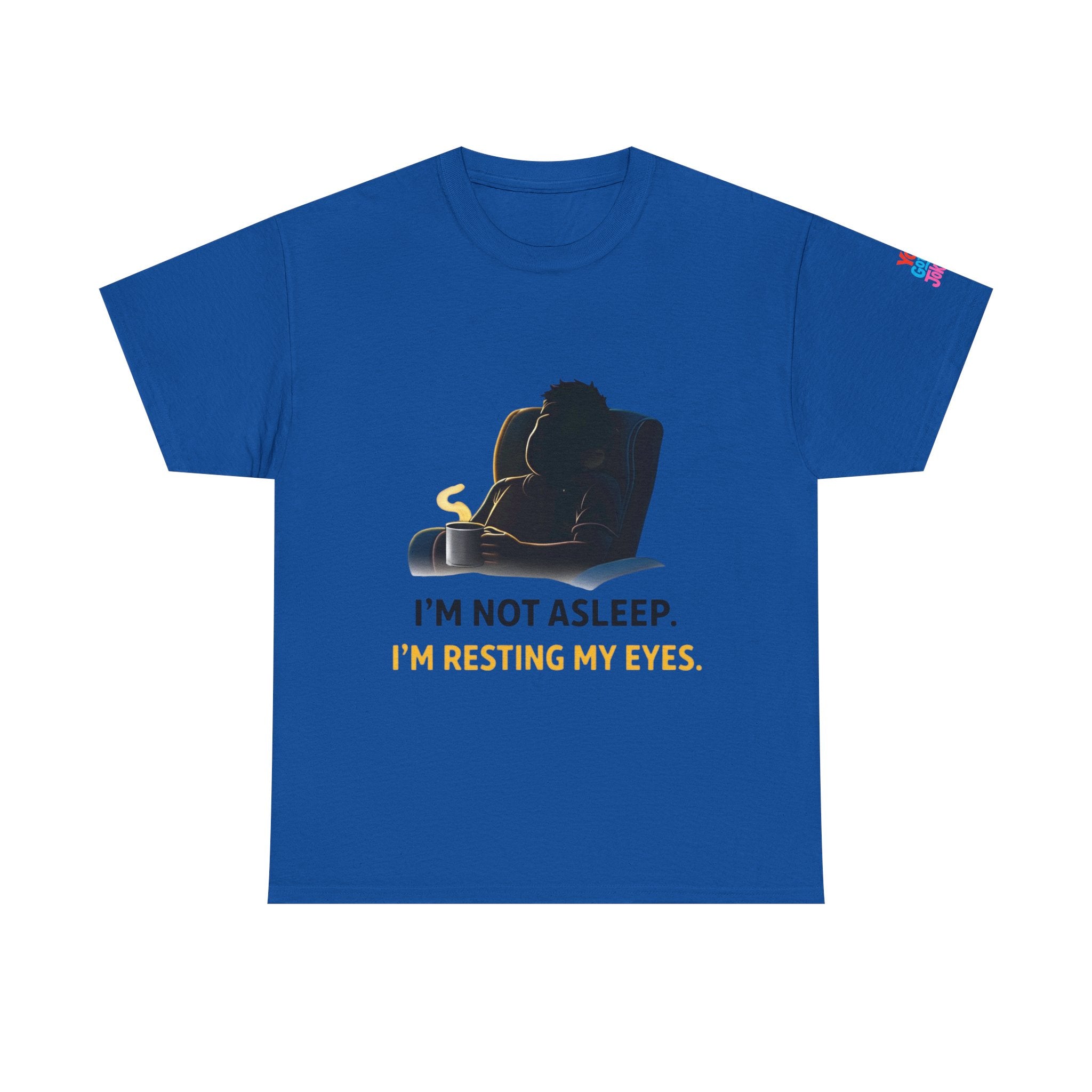 T‑Shirt — "I'm Not Asleep, I'm Resting My Eyes" Recliner Graphic Tee