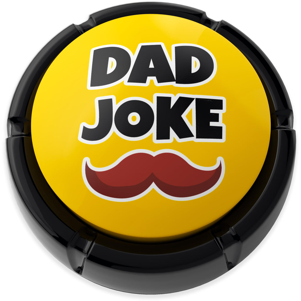 Ultimate Gift for Fathers. Dad Joke Button with Tons of Funny Dad Jokes | Novelty Talking Button Present
