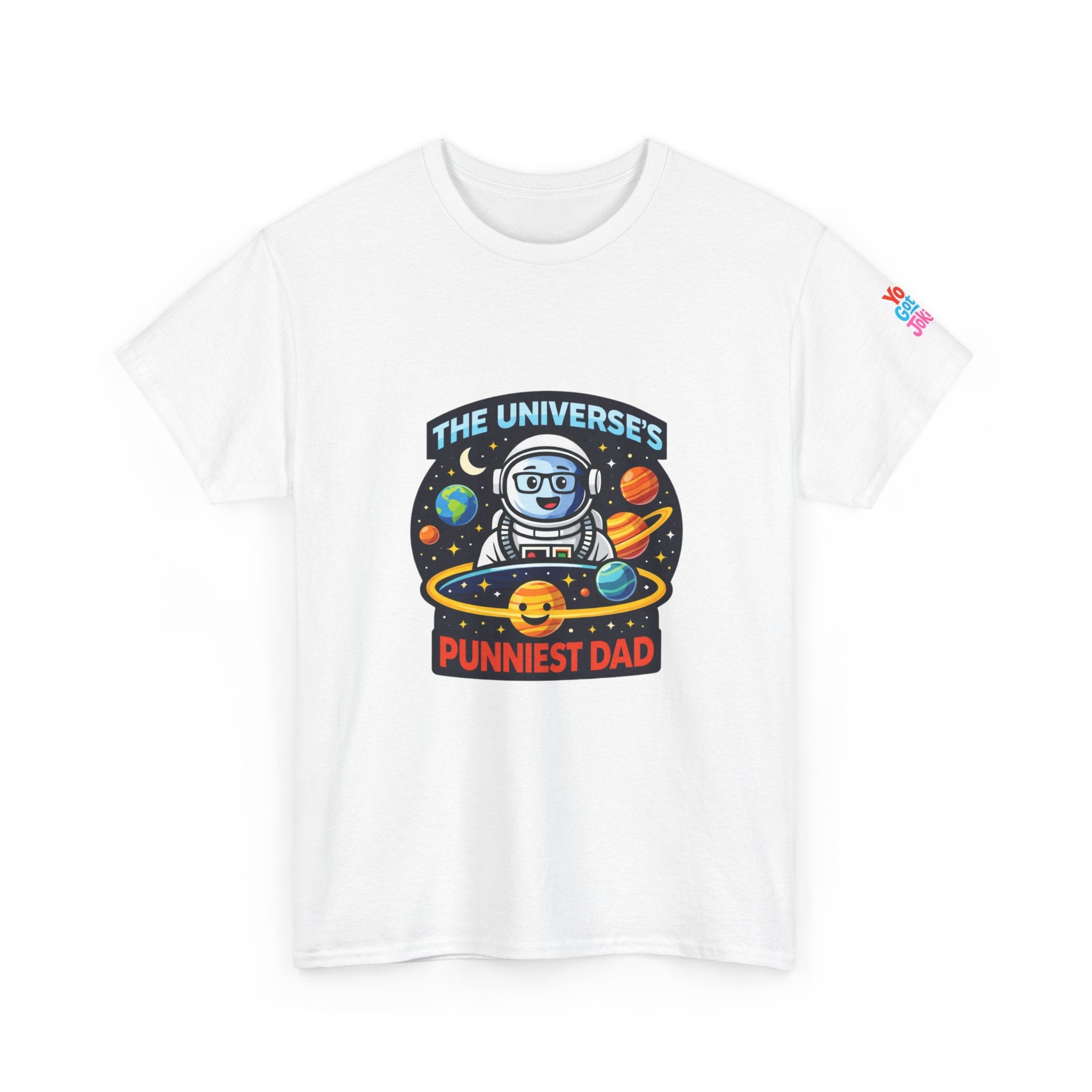 Punniest Dad Astronaut T‑Shirt — Funny Father's Day Space Tee
