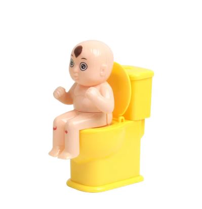 Small Toy Squirt Toilet Prank Water Gun