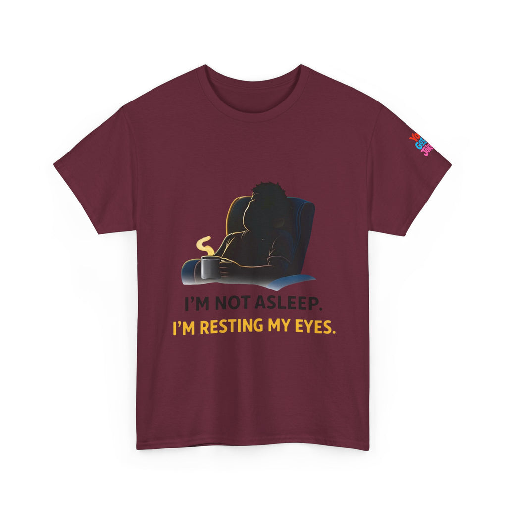 T‑Shirt — "I'm Not Asleep, I'm Resting My Eyes" Recliner Graphic Tee