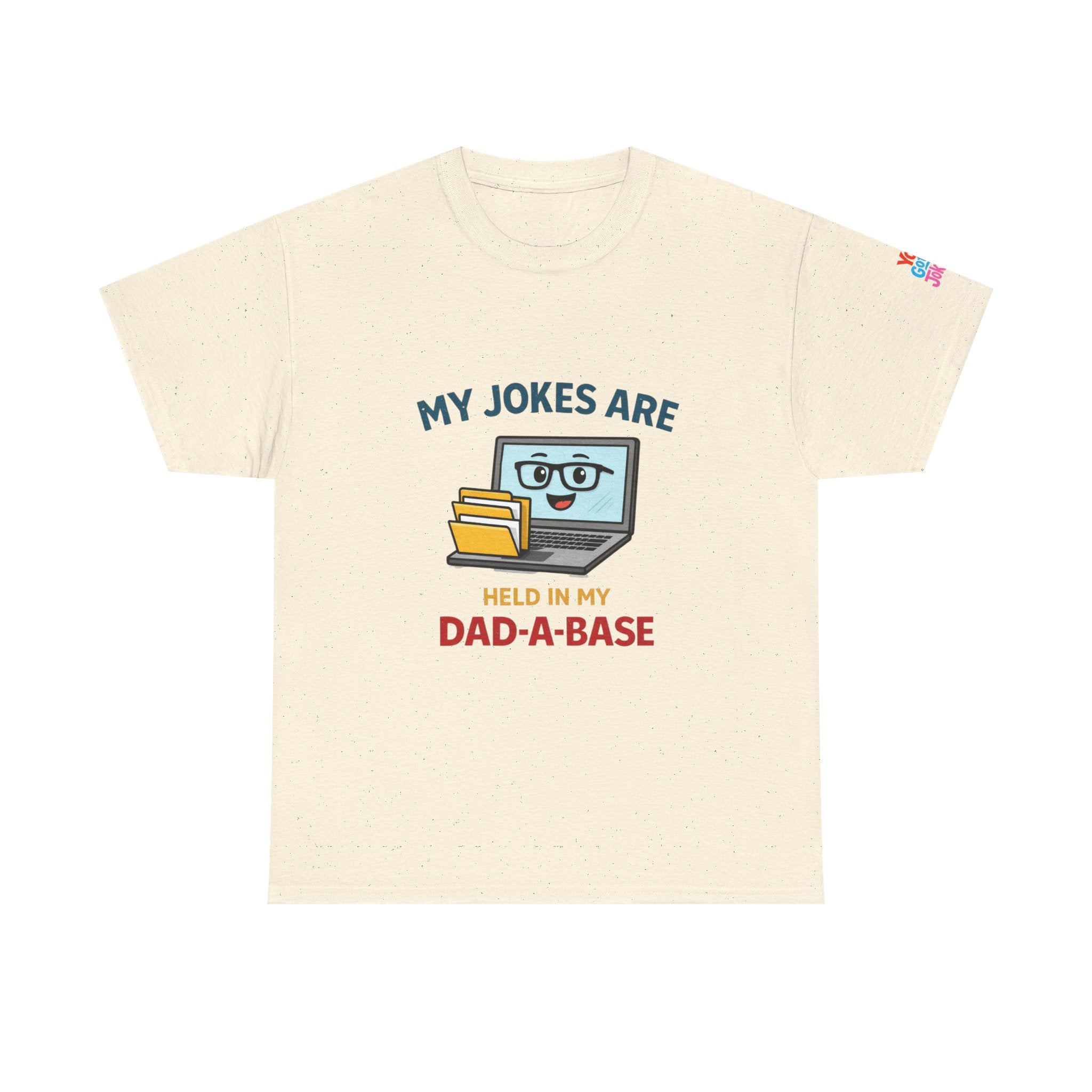 Dad-A-Base Tech Dad T-Shirt — Funny Computer Pun Tee for Father’s Day