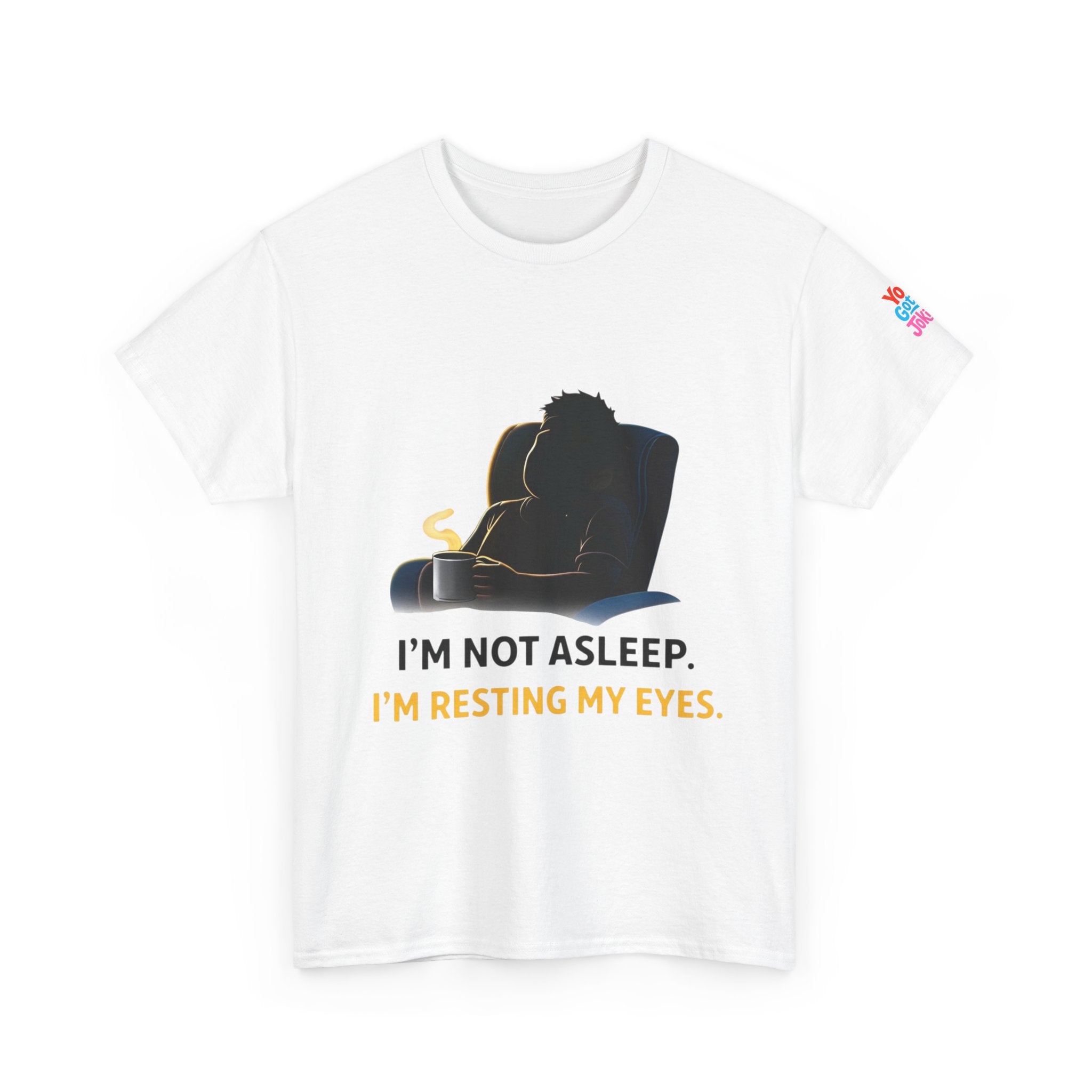 T‑Shirt — "I'm Not Asleep, I'm Resting My Eyes" Recliner Graphic Tee