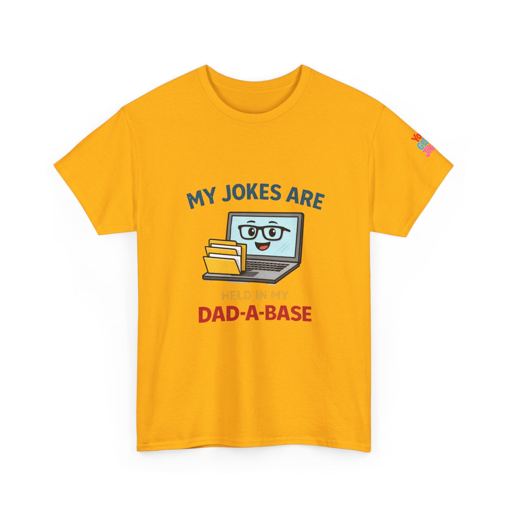 Dad-A-Base Tech Dad T-Shirt — Funny Computer Pun Tee for Father’s Day