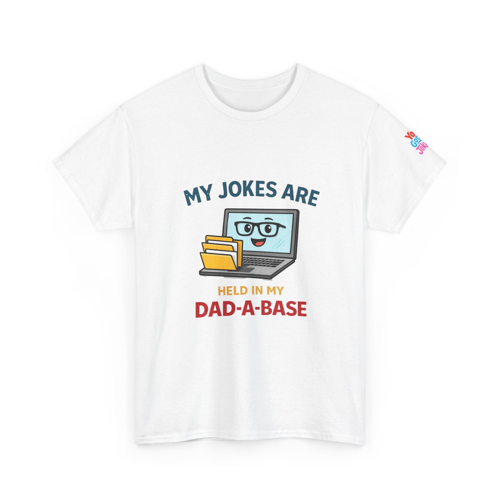 Dad-A-Base Tech Dad T-Shirt — Funny Computer Pun Tee for Father’s Day