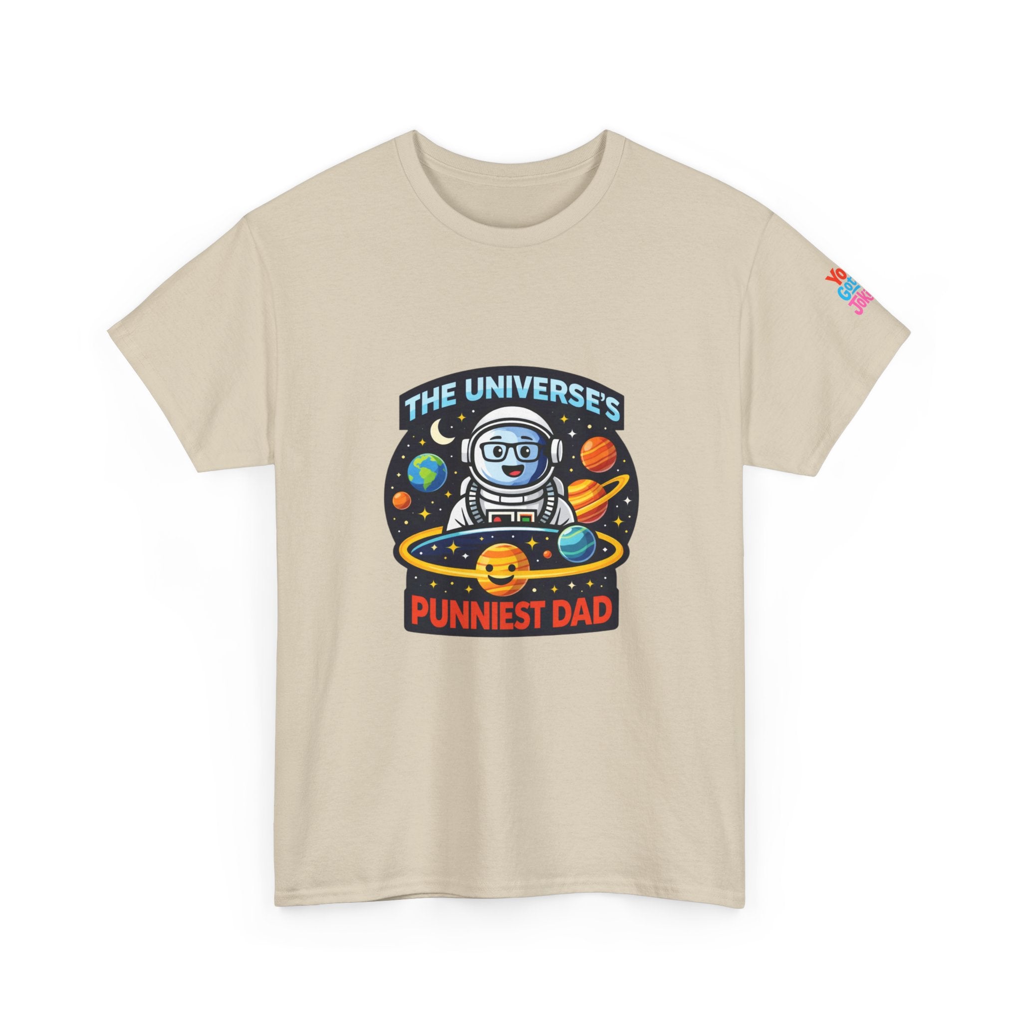 Punniest Dad Astronaut T‑Shirt — Funny Father's Day Space Tee