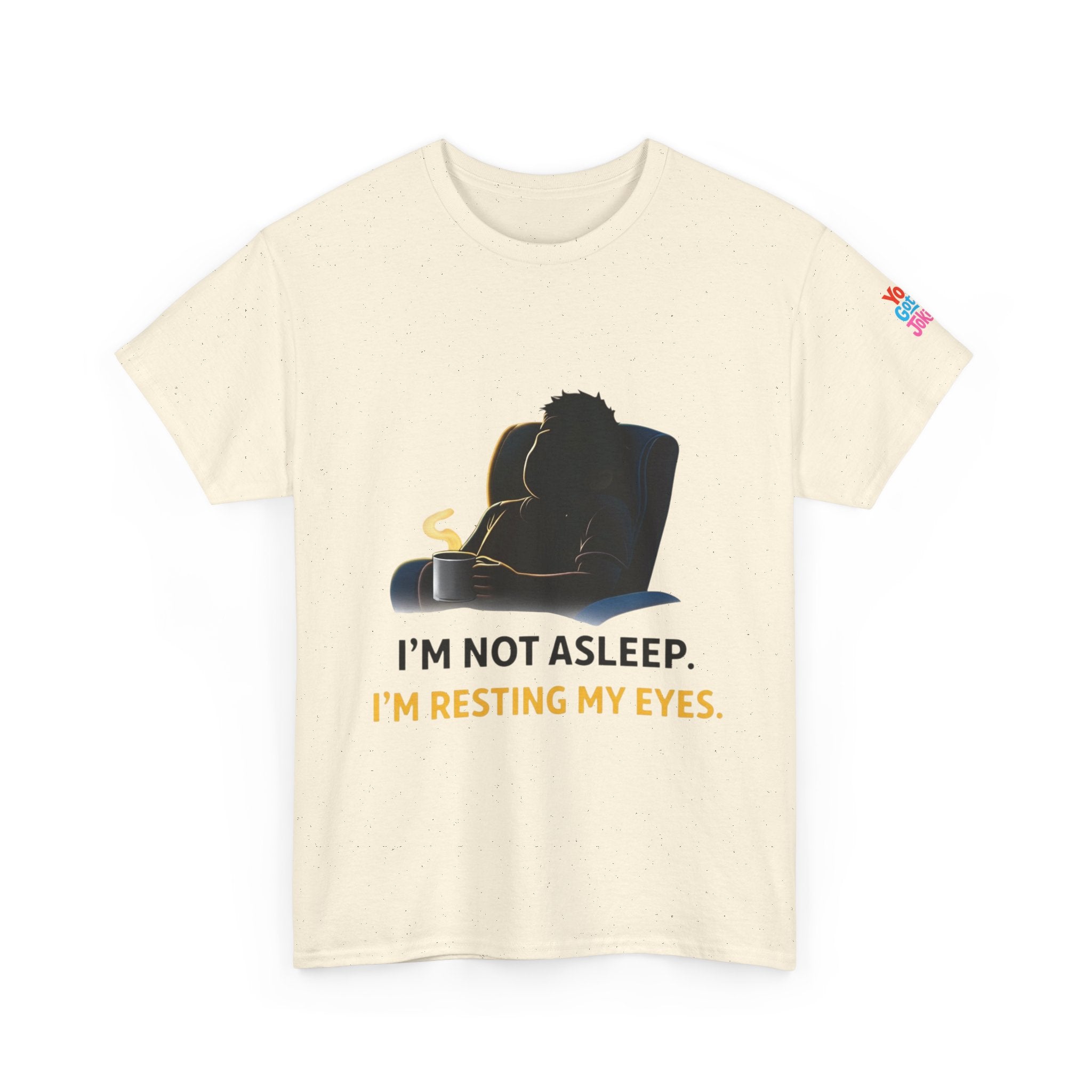 T‑Shirt — "I'm Not Asleep, I'm Resting My Eyes" Recliner Graphic Tee