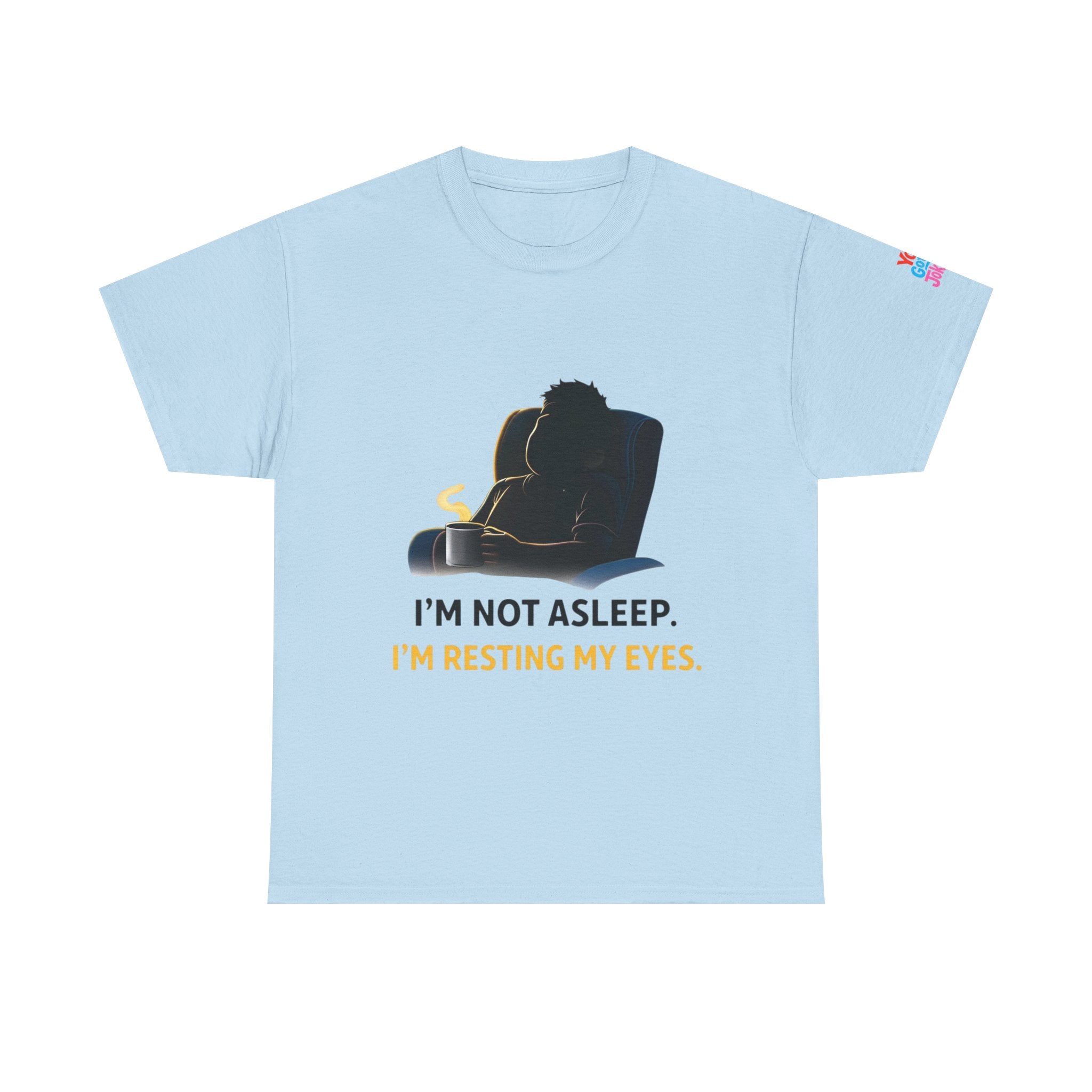 T‑Shirt — "I'm Not Asleep, I'm Resting My Eyes" Recliner Graphic Tee
